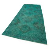 Blue 150 x 56 x 0.4 in Area Rug - Rug N Carpet Zile Rectangle 4'8" X 12'6" Area Rug Cotton | 150 H x 56 W x 0.4 D in | Wayfair a-8684012061444