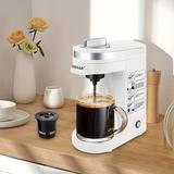 HGmart Single Serve Coffee Maker Brewer for Single Cup Capsule in Black | Wayfair D0102HGPM37-1
