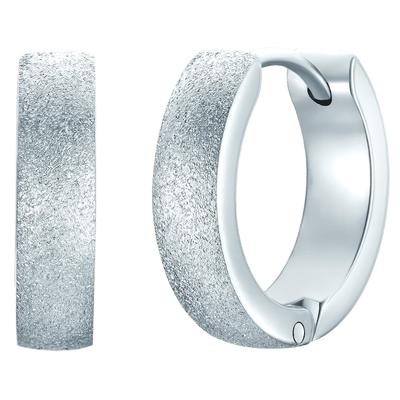 Eastside Creolen Edelstahl in Gelbgold Silver Damen Image