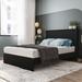 Latitude Run® Delorian Platform Bed Wood in Black | 13 H x 54.75 W x 75 D in | Wayfair 8A7EEFC21C4F4FF99FDEDE8DA675C970