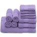 Latitude Run® Kimmarie Bathroom 11 Piece 100% Cotton Bath Towels Hand Towels Wash Cloths Set 100% Cotton in Indigo | 27 W in | Wayfair