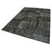 Black 96 x 68 x 0.4 in Area Rug - Bungalow Rose Rectangle Ayat Rectangle 5'7" X 7'11" Indoor/Outdoor Area Rug | 96 H x 68 W x 0.4 D in | Wayfair