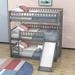 Harshveer Full over Full over Full Triple Bunk Bed by Harriet Bee, Wood in Gray | 76.5 H x 57.9 W x 78.7 D in | Wayfair