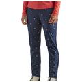 Maloja - Women's RobinieM. Printed - Langlaufhose Gr M - Regular;S - Long;S - Regular;XL - Regular;XS - Regular blau;schwarz