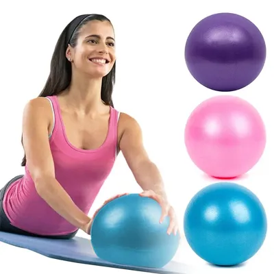 Ballon de Yoga Pilates 25cm gymnastique fitness équilibre entraînement en intérieur