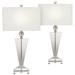 Vienna Full Spectrum Trophy 30 1/2" Crystal Glass Table Lamps Set of 2