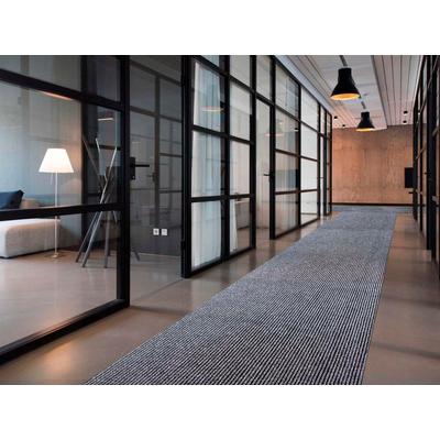 Läufer "MAGNUM, Made in Belgium", grau, B:100cm H:10,5mm L:1550cm, Polypropylen (PP), PRIMAFLOR-IDEEN IN TEXTIL, Teppiche, Schmutzfangläufer, Schmutzfangläufer, Schmutzfangteppich, Schmutzmatte, rutschhemmend Image