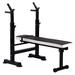 BalanceFrom Fitness Adjustable Strength Training Workout Station, Black & White - 35