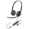 Plantronics Headset Blackwire 3225 Stereo, USB-A, schwarz