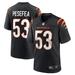 Men's Nike TJ Pesefea Black Cincinnati Bengals Team Game Jersey