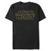 Men's Black Star Wars Classic Logo T-Shirt