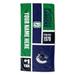 The Northwest Group Vancouver Canucks 30" x 60" Personalized Beach Towel