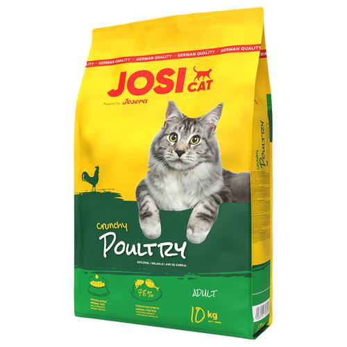 10kg Josera JosiCat Crunchy Huhn Katzenfutter trocken