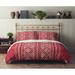 ASPEN SNOWFLAKE RED Comforter Set By Kavka Designs