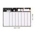 16.9" x 11.8" Magnetic Chore Chart, Dry Erase Whiteboard Sheet - White