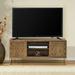 Contemporary Wooden TV Stand - 52 inches