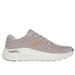 Skechers Men's Arch Fit 2.0 - Road Wave Sneaker | Size 9.5 Extra Wide | Taupe/Orange | Textile/Synthetic | Vegan | Machine Washable