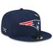 Men's New Era x Paper Planes Navy England Patriots 59FIFTY Fitted Hat