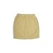 Uniqlo Shorts: Tan Solid Bottoms - Kids Boy's Size 7 - Light Wash