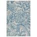 Vibe by Jaipur Living Tropic Indoor/Outdoor Floral Navy/ Taupe Area Rug (9'X12') - Jaipur Living RUG157178