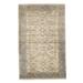 Brown 60 x 38 W in Rug - Bokara Rug Co, Inc. One-of-a-Kind 3'2" x 5' Area Rug in Ivory/Light Blue Wool | 60 H x 38 W in | Wayfair DEMOOJ-14IVLB3050