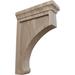 Ekena Millwork Gomez 10" H x 2.5" W x 7" D Wood Bracket Wood in Brown | 10 H x 2.5 W x 7 D in | Wayfair BKTW02X07X10GOWA-CASE-4