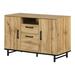 South Shore Ezra 2 - Drawer Credenza Wood in Brown | 29.25 H x 43.75 W x 18.75 D in | Wayfair 14669