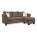 Brown Sectional - Zipcode Design™ Dominey 2 - Piece Chaise Sectional Faux Leather/Polyester | Wayfair C98FBE51DA18405F945BD0EFFCEE4424