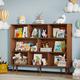 Adisyn Isabelle & Max™ Standard Bookcase in Brown | 42.5 H x 55.1 W x 9.4 D in | Wayfair 1E493044008648498FE46345C1E69B7F