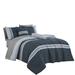 Latitude Run® Missty Comforter Set Microfiber in Gray | Queen Comforter + 8 Additional Pieces | Wayfair AB851676EB914EADAF5FC0AFB228C3C7