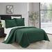 Latitude Run® Ciaran Quilt Set Polyester/Polyfill/Microfiber in Green | Queen Quilt + 2 Standard Shams | Wayfair 6881D2F6CC5047A2883145387CA05ECB