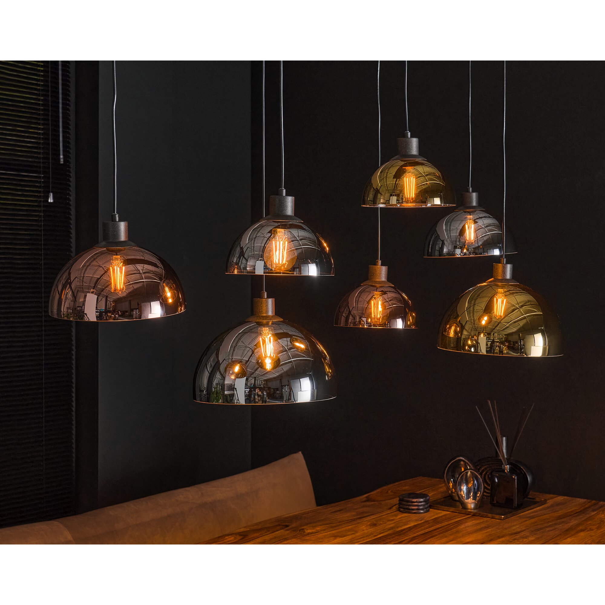 designline »Tricolore« Hängelampe III 140x150x50 cm