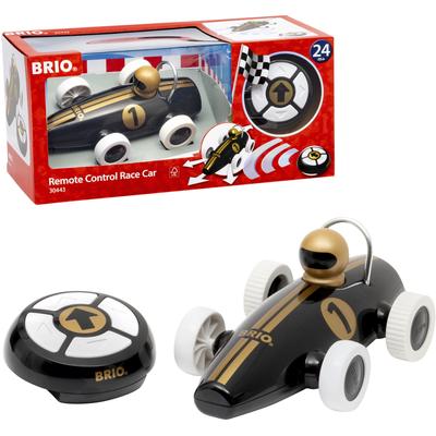 RC-Auto BRIO "RC Rennwagen, schwarz/gold" Fernlenkfahrzeuge schwarz (schwarz/gold) Kinder mit elektronischer Steuerungsfunktion; FSC- schützt Wald - weltweit