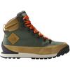 Schnürboots THE NORTH FACE "M BACK-TO-BERKELEY IV TEXTILE WP", Gr. 44, bunt (grün, braun), Leder, sportlich, Schuhe Schnürboots, wasserdicht