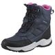 Winterstiefel GEOX "J SENTIERO GIRL B AB" Gr. 30, bunt (navy, fuchsia) Kinder Schuhe Stiefel Boots