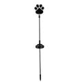 QIIBURR Solar Lights Outdoor Garden Color Changing Paw Print Solar Stake Lights - Pathway To My Heart Garden Stake Lights Color Changing Solar Lights Outdoor Garden Solar Lights Outdoor