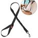 Gostoto Pet Supply Dog Car Safety Belt Multifunctional Reflective Training Cushioning Car Seat Belt Leash Length 32.5-47.6 inch