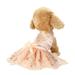 koaiezne Sequins Lace Embroidered Dog Dress Princess Wedding Dresses For Dog