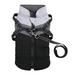 Winter Pet Dogs Vest Jacket Dogs Warm Thick Comfortable Coat Sleeveless Zipper Jacket Cotton Padded Vest with Durable Chest Strap for Smal Medium Large Dogs Black XXL