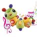 POINTERTECK Baby Toys 6 to 12 Months Crawling Baby Musical Toys with Light Up Face Caterpillar Educational Toddler Baby Toys 6 7 8 9 12 18 Months Infant Boy Girl Gift