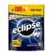 Eclipse Winterfrost Sugar Free Chewing Gum Value Pack - 180 Ct Bag