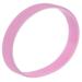 Silicone Rubber Elasticity Wristband Wrist Band Cuff Bracelet Bangle Pink