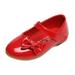 Quealent Big Kid Girls Shoes Little Girls Shoes Size 11 Girl Shoes Small Leather Shoes Single Shoes Children Dance Shoes Girls Kids Shoes Big Kid Red 2.5