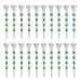 vnanda Plastic Golf Tees 20pcs Golf Tees High Stability Low Friction Unbreakable Simple Installation Golf Training Tools