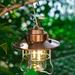 solacol Tent Lights for Camping Hanging New Portable Retro Camping Lamp Usb Rechargeable Camping Lantern Hanging Dimmable Led Tent Lantern Lightweight Camping Light for Courtyard Outdoor