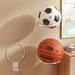 Adhesive Ball Holder Wall Mount Basketball Soccer Holder Wall Ball Storage Display Rack