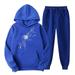 Besolor Men s Women s Casual Sweatsuit Long Sleeve Hoodie Sweatshirt and Sweatpants Sport Sets 2 Piece Tracksuits Outfits