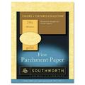 Southworth Parchment Specialty Paper- Gold- 24 lbs.- 8.5 x 11- 100-Box