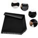 WSYW 100pcs 3Mil Poly Mailers Shipping Envelopes Self Sealing Plastic Mailing Bags Black