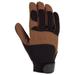 Gordini Usa A659BLKBLY L Dex II Work Gloves Genuine Leather & Spandex Large